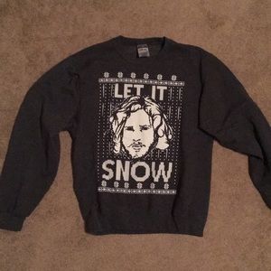 Grey Sweatshirt. Game of Thrones- Jon Snow